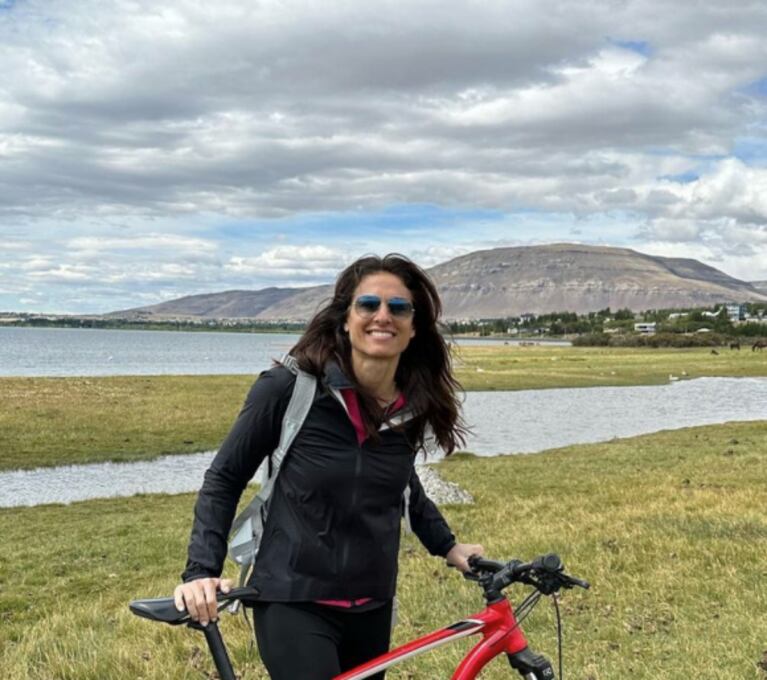 Gabriela Sabatini llegó al Sur tras haber recorrido Argentina de punta a punta: "Deslumbrada"