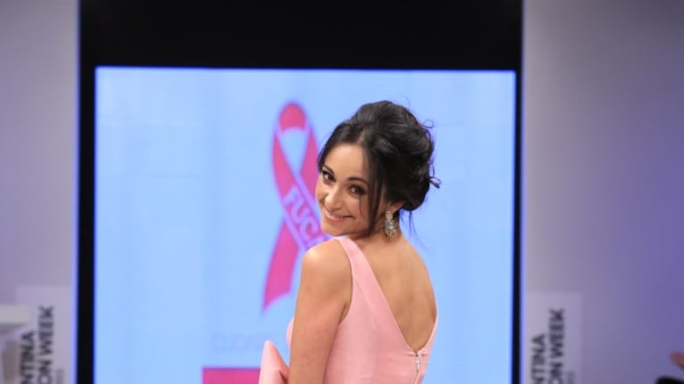 Gabriela Sobrado en el BAAM. (FOto: Prensa Najun Funes)