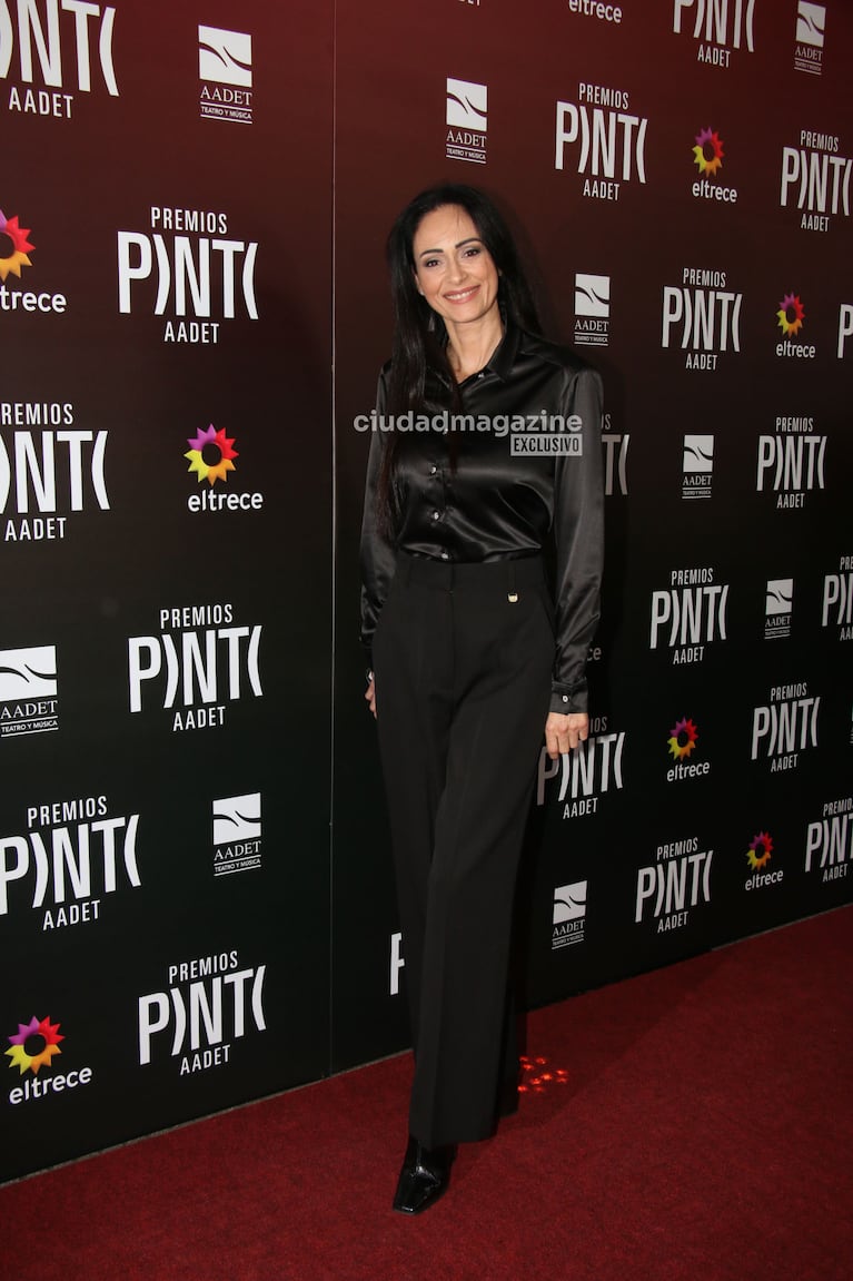 Gabriela Sobrado en los Premios Pinti (Foto: Movilpress).
