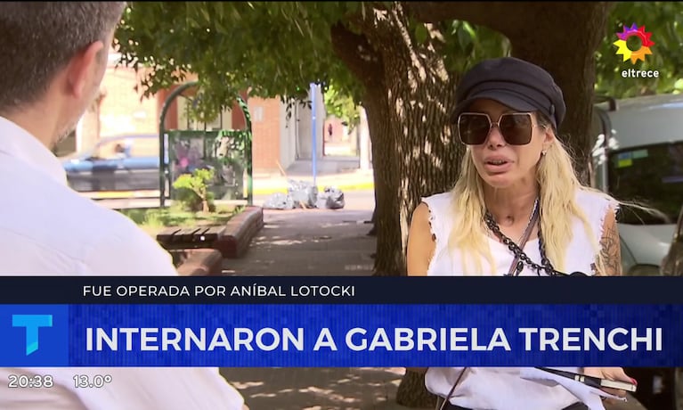 Gabriela Trenchi internada