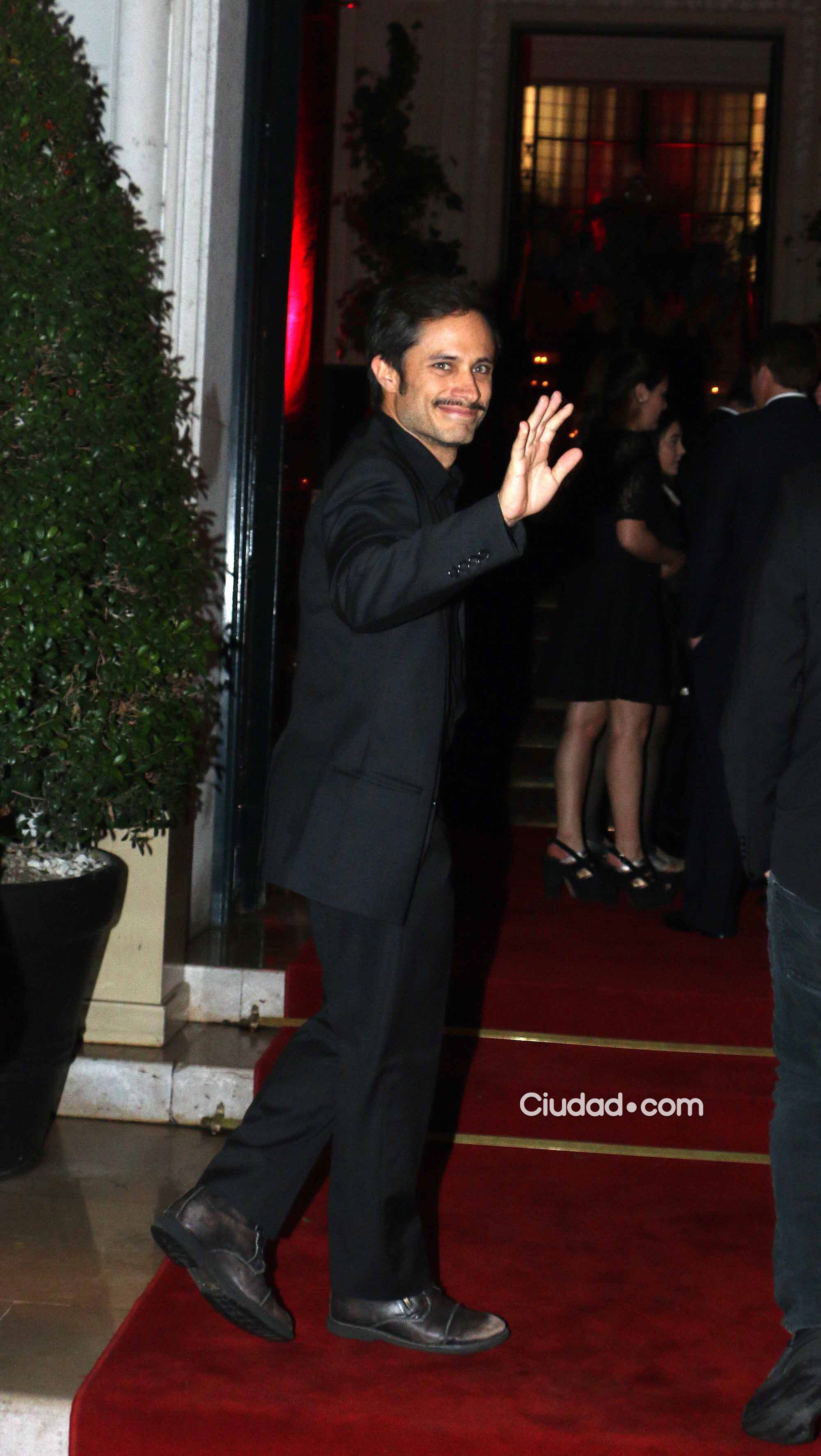 Gael García Bernal, en la fiesta de Pampita y Benjamín Vicuña (Foto: Movilpress)