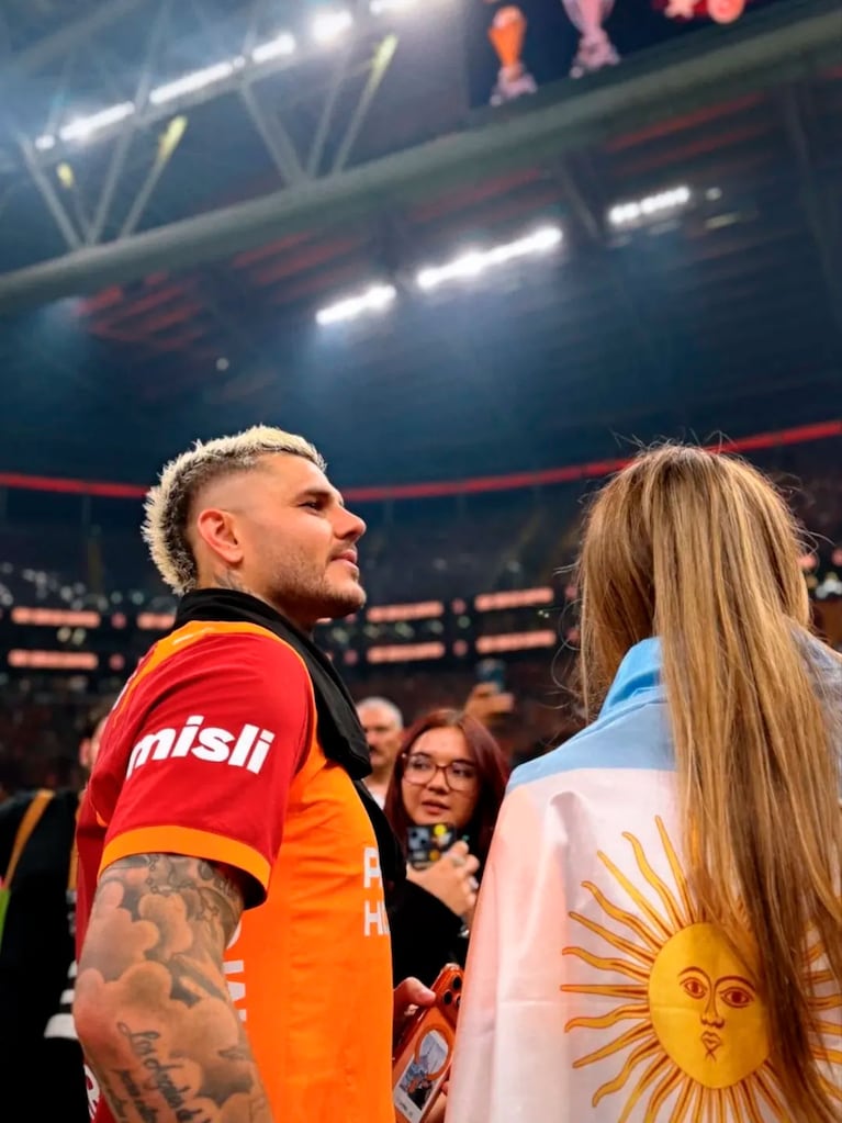Galatasaray: Mauro Icardi es campeón y celebró junto a la China Suárez (fotos del Instagram chinitafcoesp_)