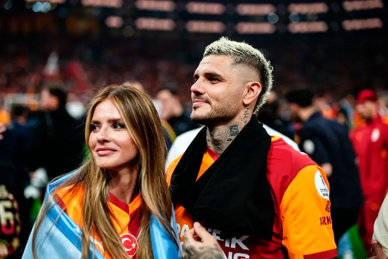 Galatasaray: Mauro Icardi es campeón y celebró junto a la China Suárez (fotos del Instagram chinitafcoesp_)