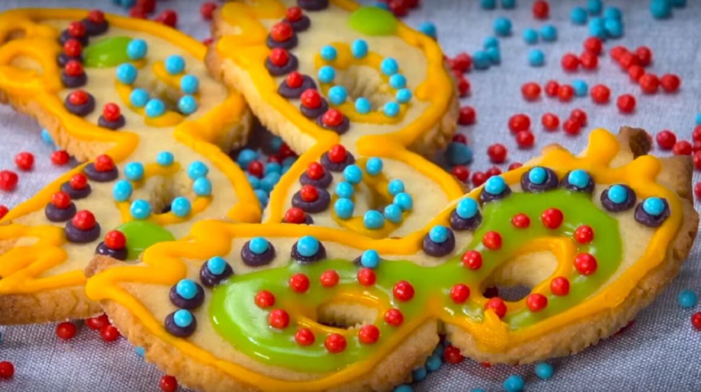 Galletitas antifaz: una receta sencilla para divertir a los chicos 