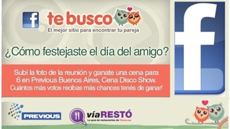 Ganá una cena para 6 personas con TeBusco