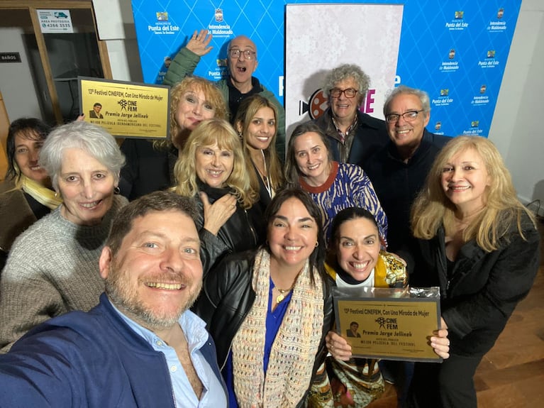 Ganadores y jurado del festival.