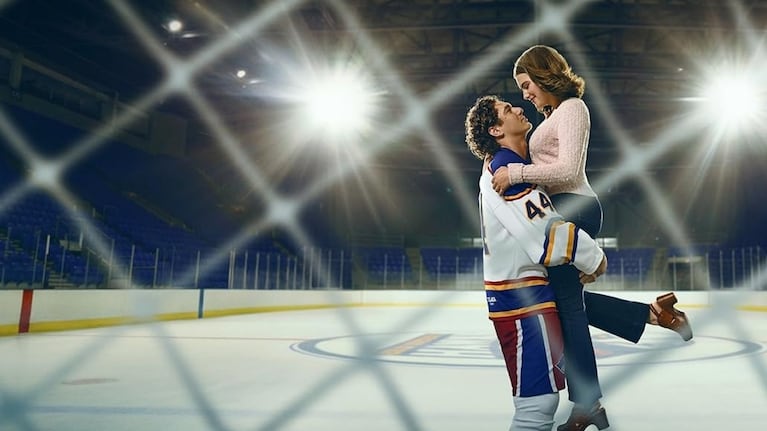 Garrett Graham, la estrella del equipo de hockey de la universidad.