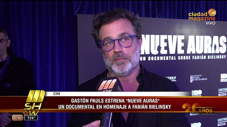 Gastón Pauls habló en Mshow (Foto: captura de Ciudad Magazine).