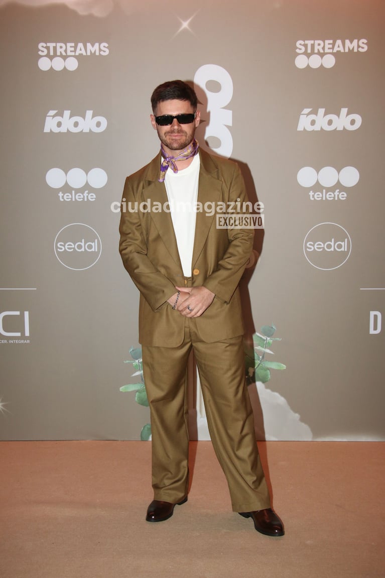 Gastón Soffritti en los Premios Ídolo Argentina 2025 (Foto: Movilpress).