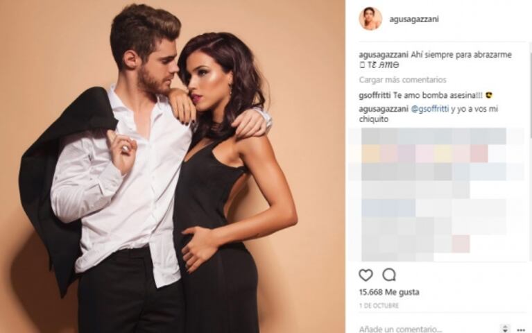 Gastón Soffritti, ¿separado de Agustina Agazzani tras un año de noviazgo?