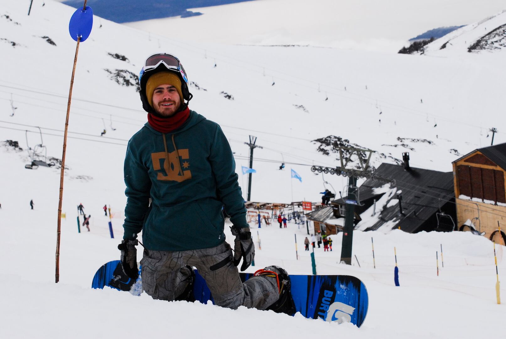 Gastón Soffritti viajó a Bariloche con un amigo: mirá sus días en la nieve (Foto: Staff TusPlacas.com)