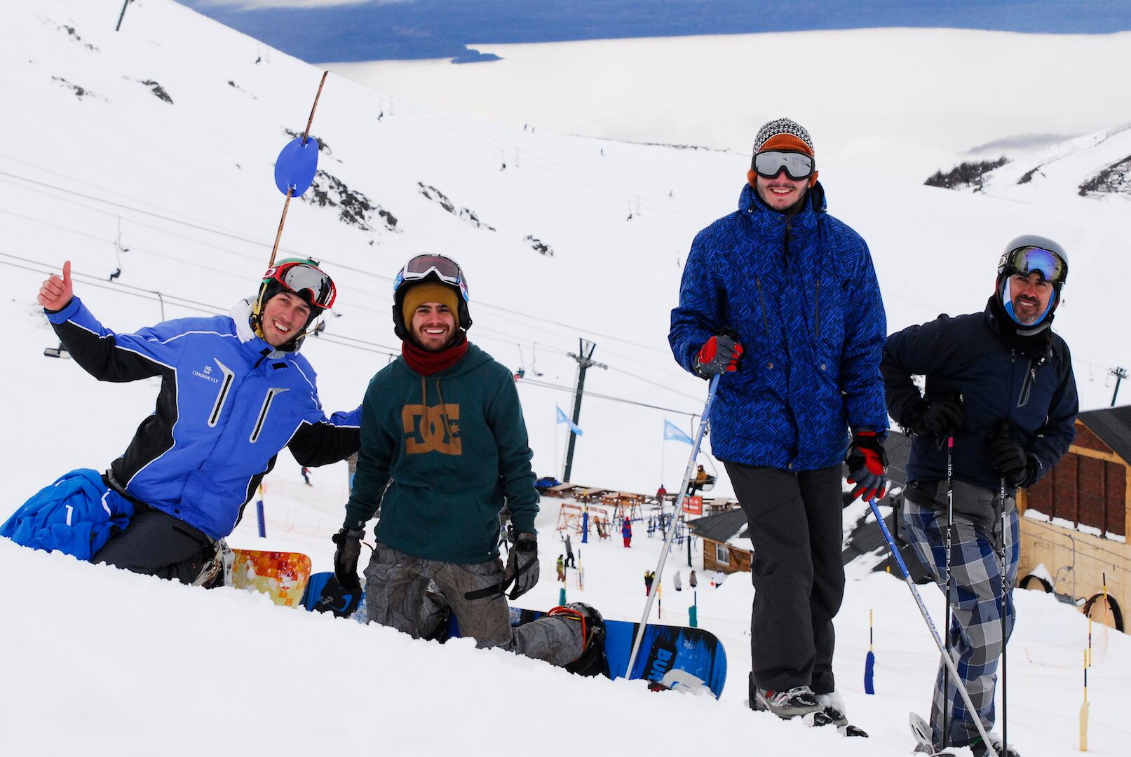 Gastón Soffritti viajó a Bariloche con un amigo: mirá sus días en la nieve (Foto: Staff TusPlacas.com)