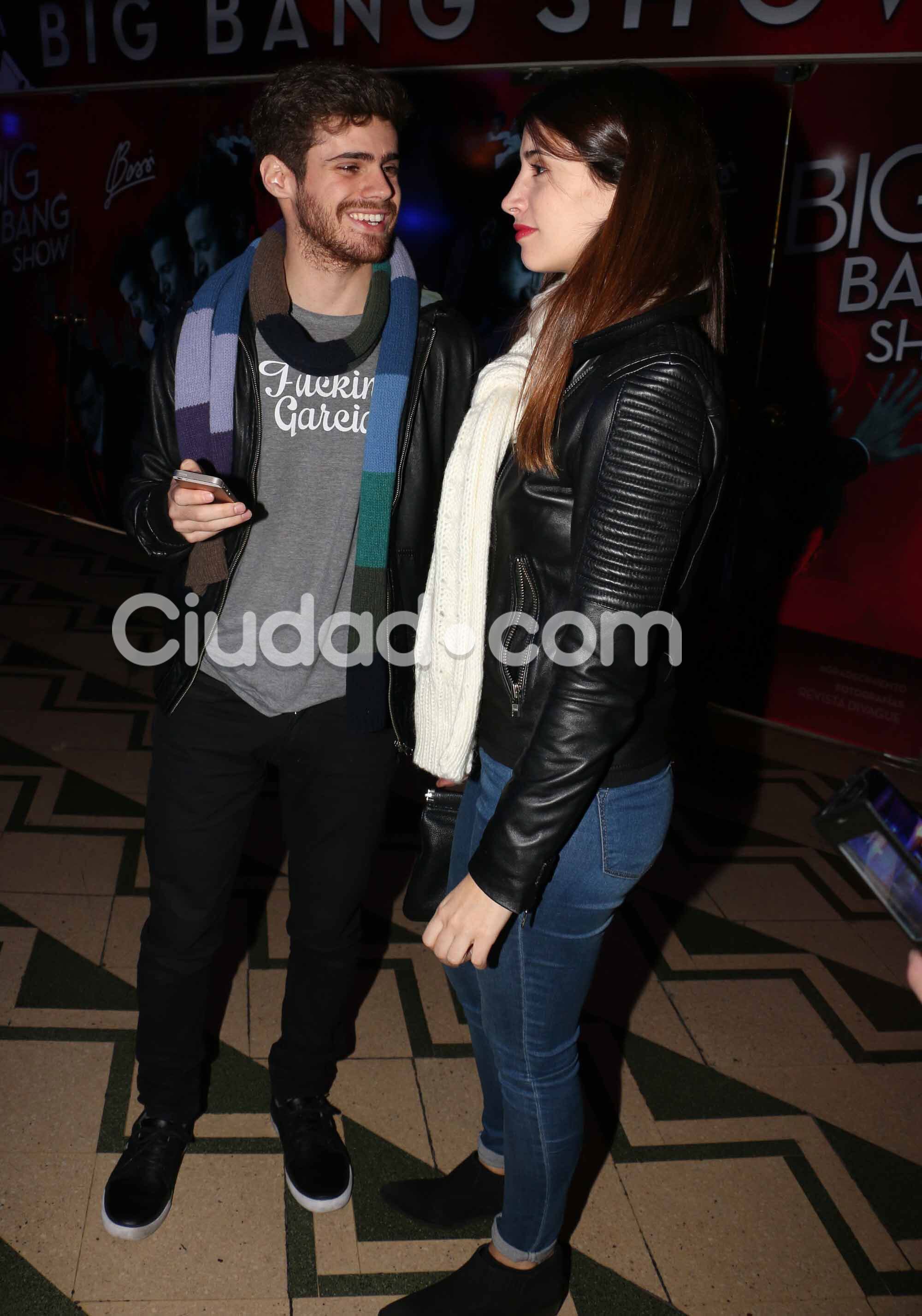 Gastón Soffritti y Agustina Córdova. Foto: Movilpress