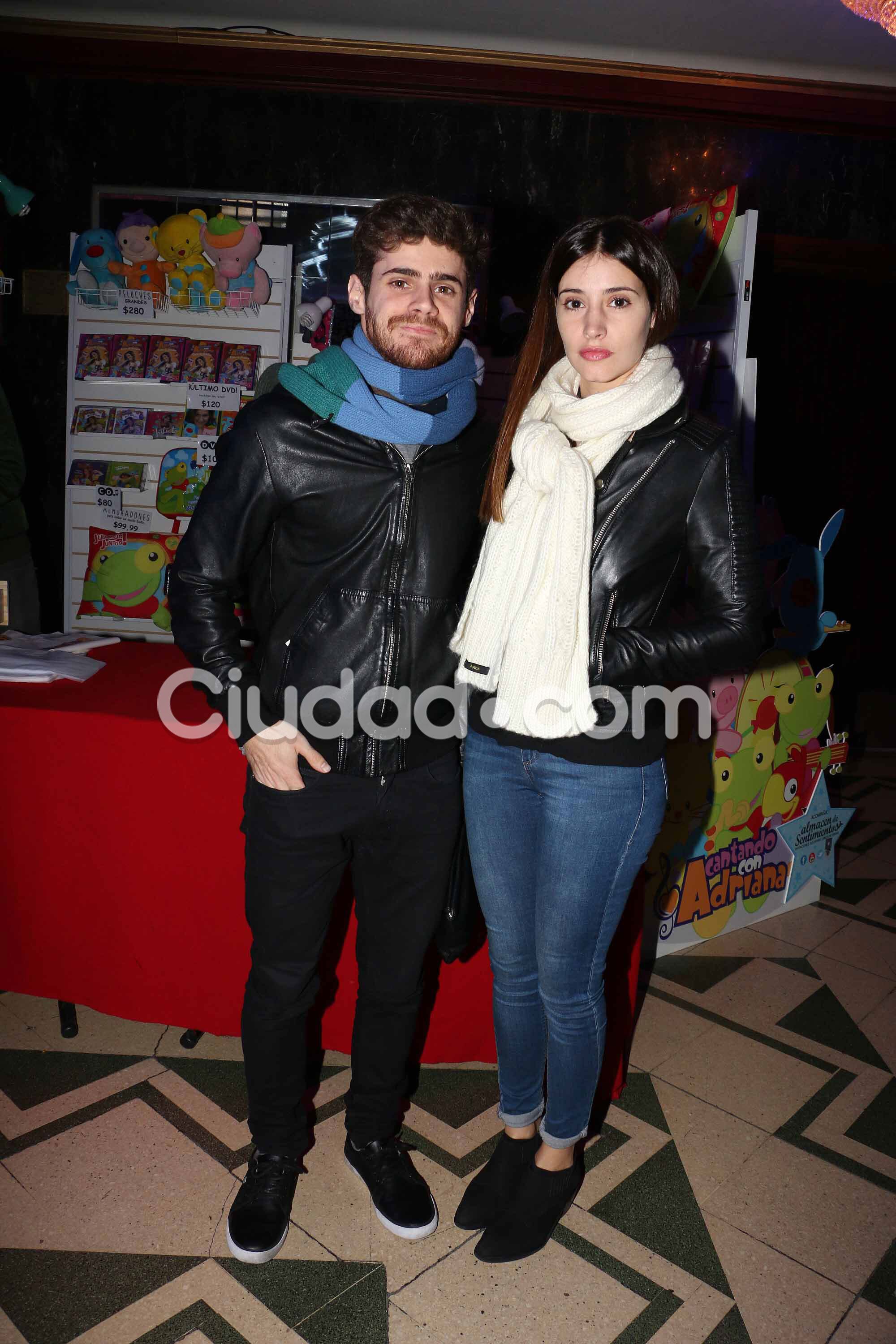 Gastón Soffritti y Agustina Córdova. Foto: Movilpress