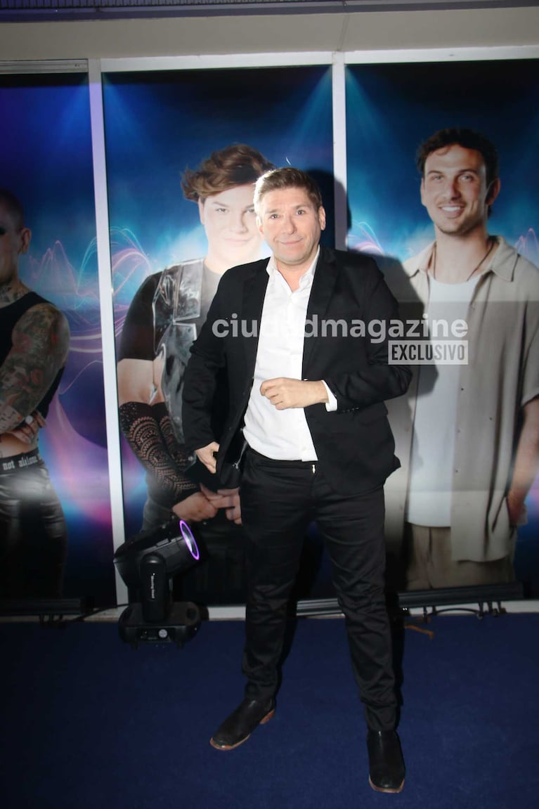 Gastón Trezeguet en la alfombra azul de Gran Hermano (Foto: Movilpress)