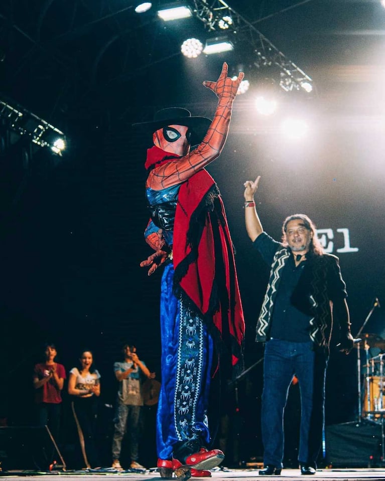 Gaucho Araña, la creación de Rubén Ojeda (Foto: Instagram @gauchoarania)