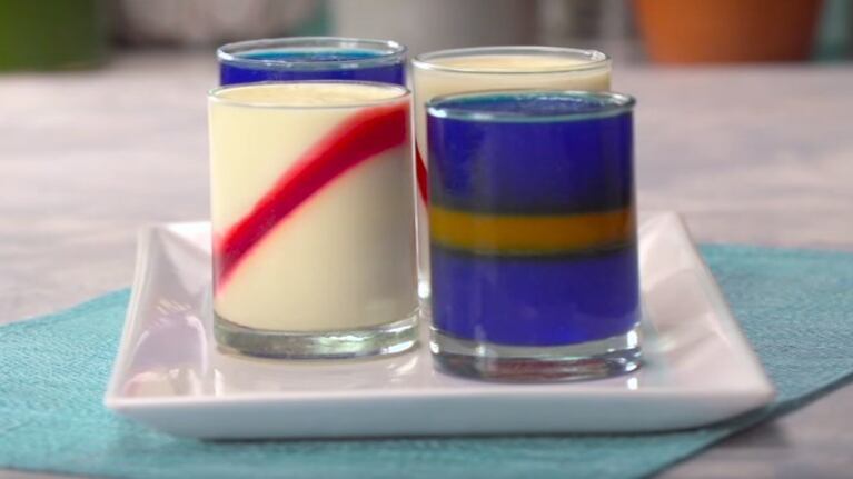Gelatina superclásico: la receta para los fanáticos de River y Boca