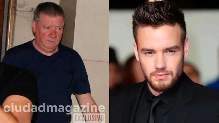 Geoff Payne, el padre de Liam, en Argentina (Foto: Ramiro Souto).