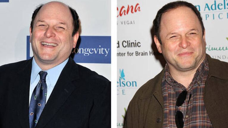George de Seinfield en junio de este año, calvo, y en su última aparición pública. (Foto: Web)