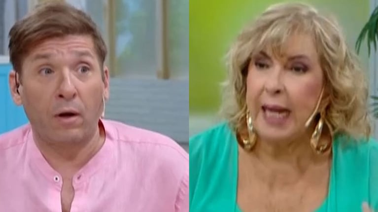 Georgina Barbarossa se calentó en vivo con Gastón Trezeguet y le puso los puntos a los gritos