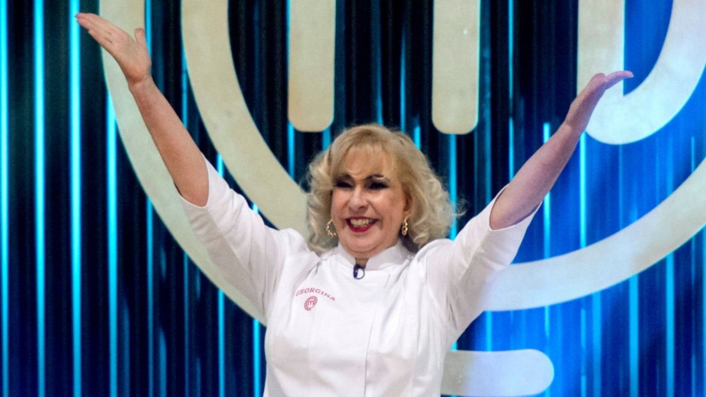 Georgina Barbarossa, subcampeona de MasterChef Celebrity y reina de corazones: Mi premio es el amor de la gente