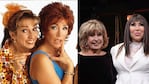 Georgina Barbarossa y Moria Casán Ayer y hoy