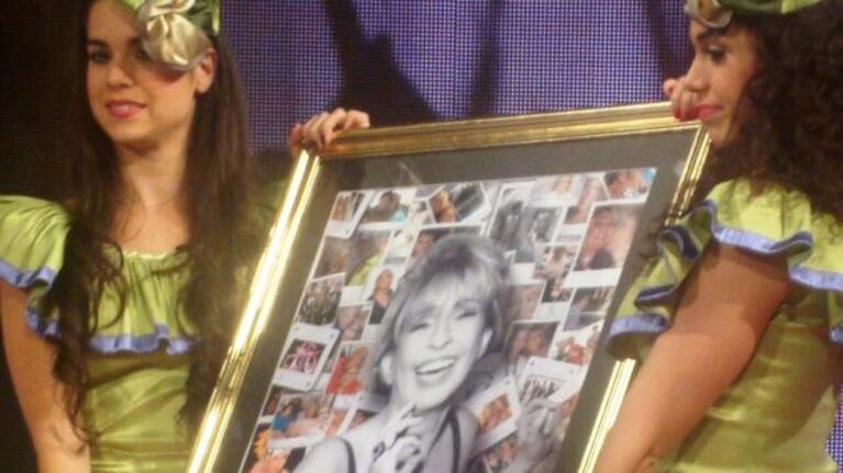 Georgina Barbarrosa fue homenajeada en "Sábado Show"