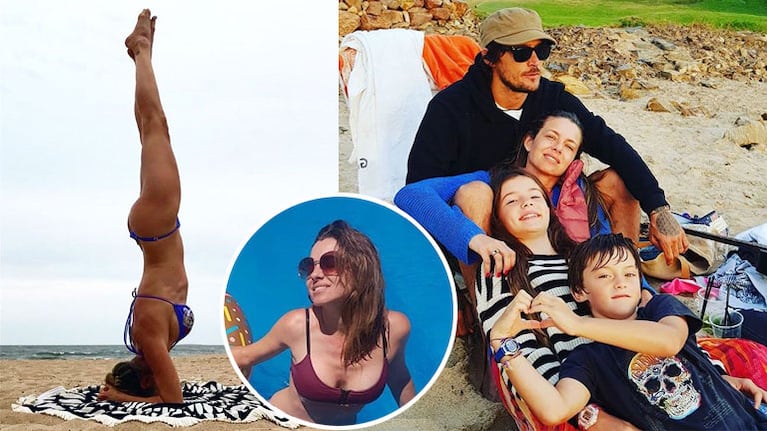 Geraldine Neumann, de vacaciones en Punta con su familia. (Foto: Instagram)