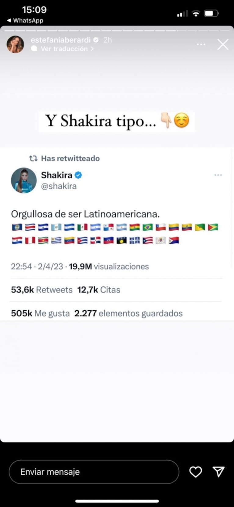 Gerard Piqué apuntó contra Shakira por su origen y ella le respondió: "Orgullosa de ser latinoamericana"