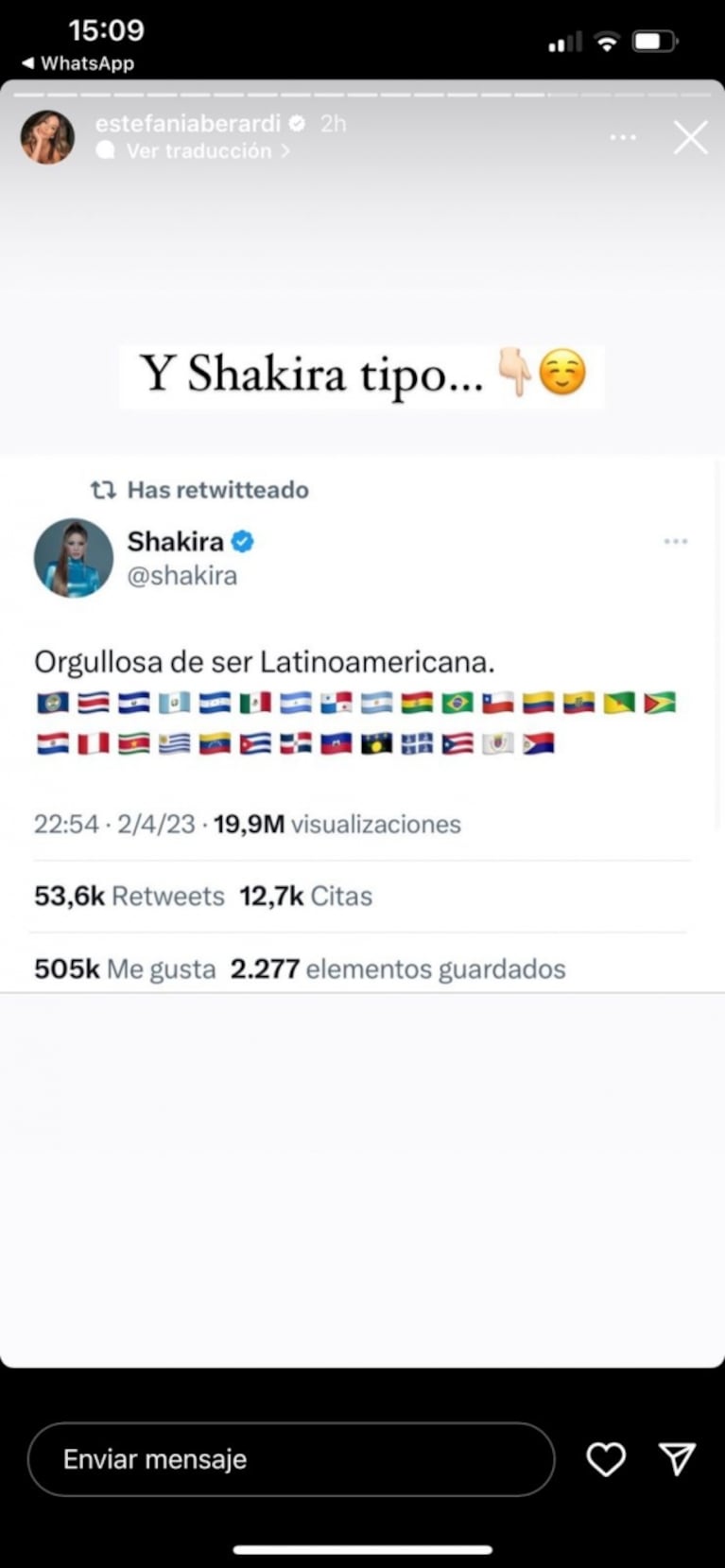 Gerard Piqué apuntó contra Shakira por su origen y ella le respondió: "Orgullosa de ser latinoamericana"