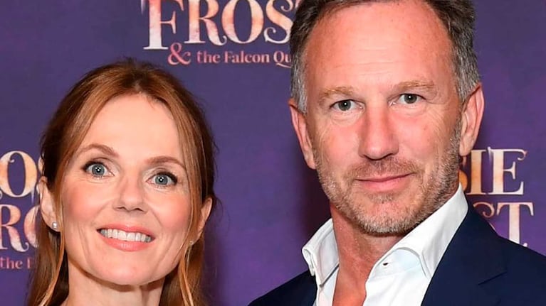 Geri Haliwell y Christian Horner (Foto: Instagram @christianhorner)
