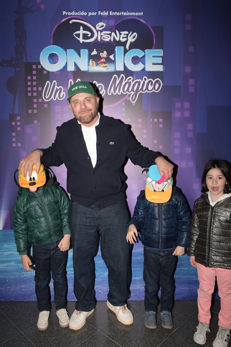 Germán Martitegui en el estreno de Disney On Ice (Foto: Prensa).