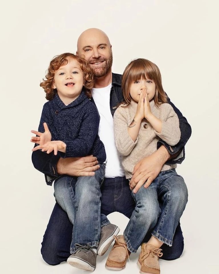 Germán Martitegui mostró cuánto crecieron sus hijos Lorenzo y Lautaro. Crédito: Instagram