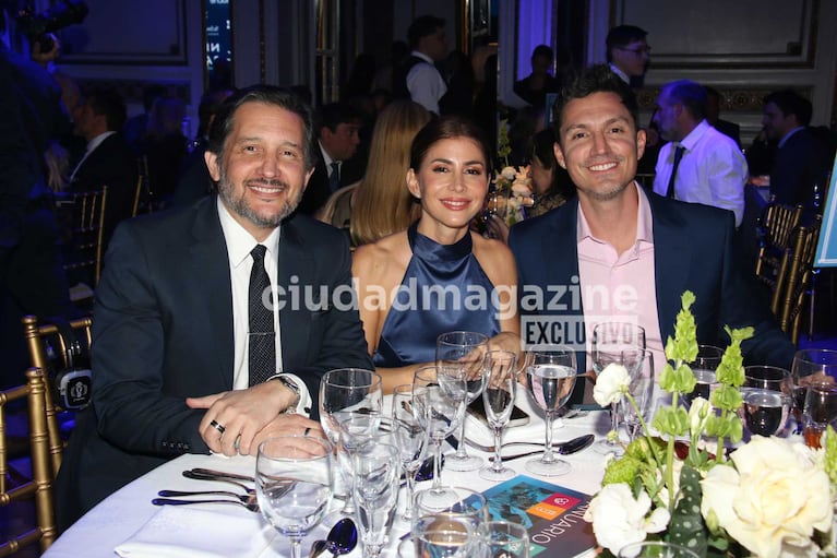 Germán Paoloski, Majo Martino y Guido Zaffora (Foto: Movilpress)