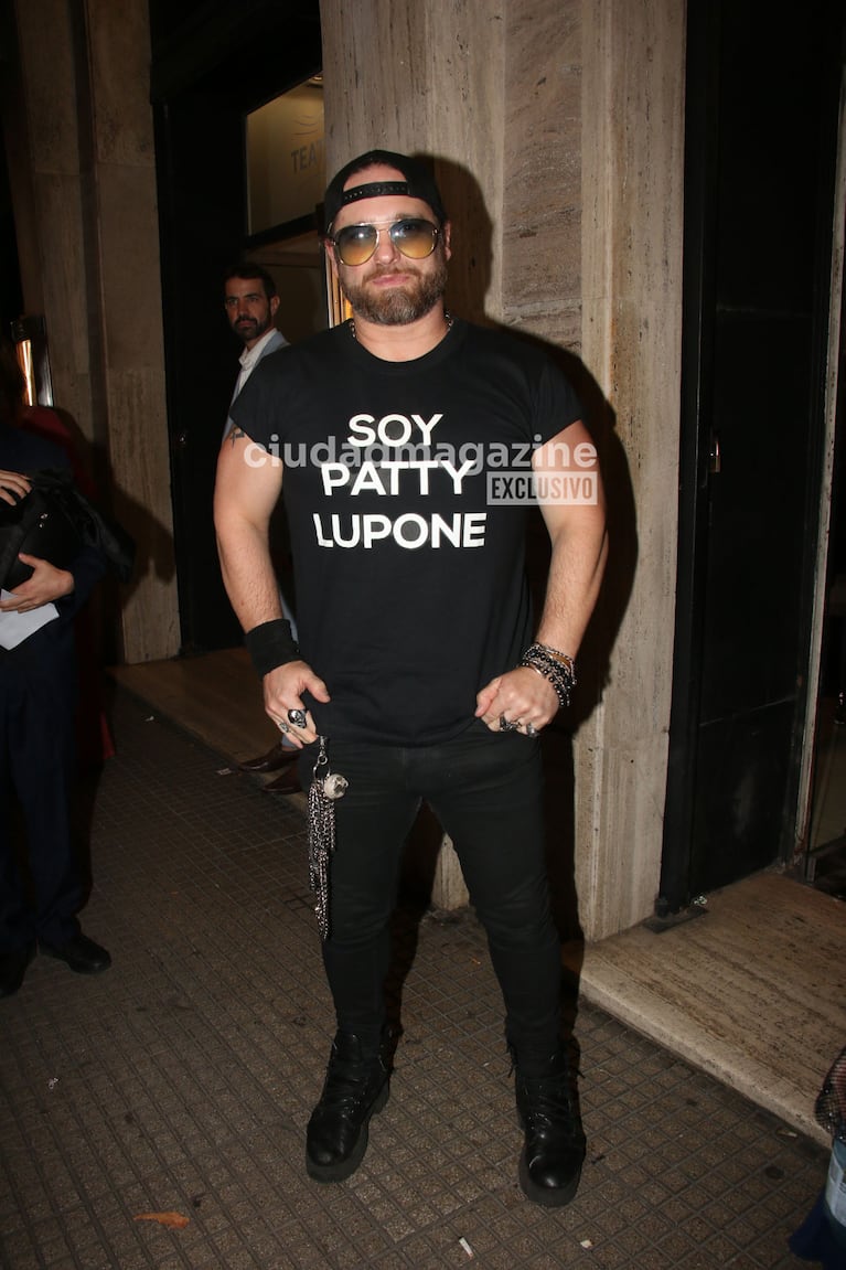 Germán Tripel en los Premios Hugo (Foto: Movilpress).