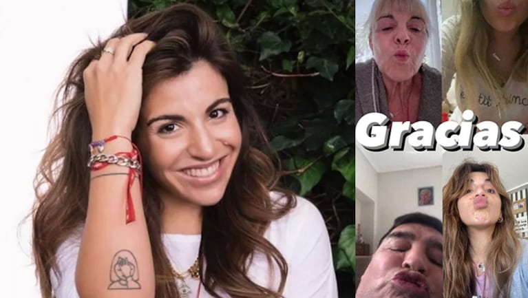 Gianinna compartió un recuerdo que involucra a su papá y a su mamá.