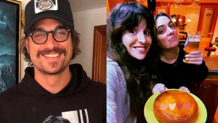 Gianinna demostró que se lleva bárbaro con la hermana de su novio.