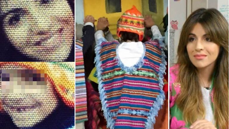Gianinna Maradona, babosa de su hijo en su primer acto de la primaria: "No puedo más de amarlo"