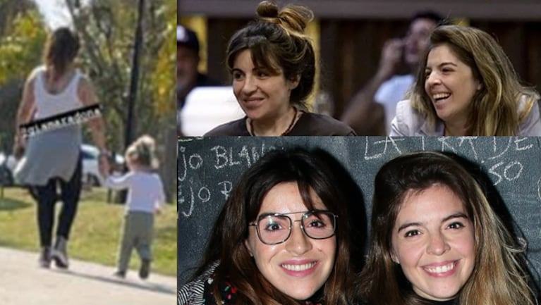 Gianinna Maradona compartió una dulce postal junto a su sobrina Roma y le escribió a Dalma.