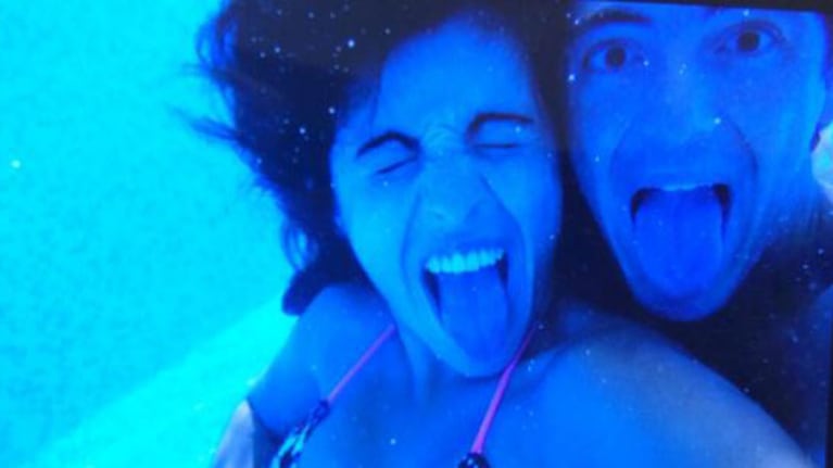 Gianinna Maradona, enamorada de Lucho Strassera (Foto: Twitter).