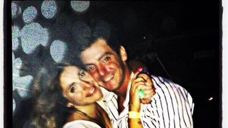 Gianinna Maradona, enamorada de su flamante, Luciano pareja (Foto: Twitter).