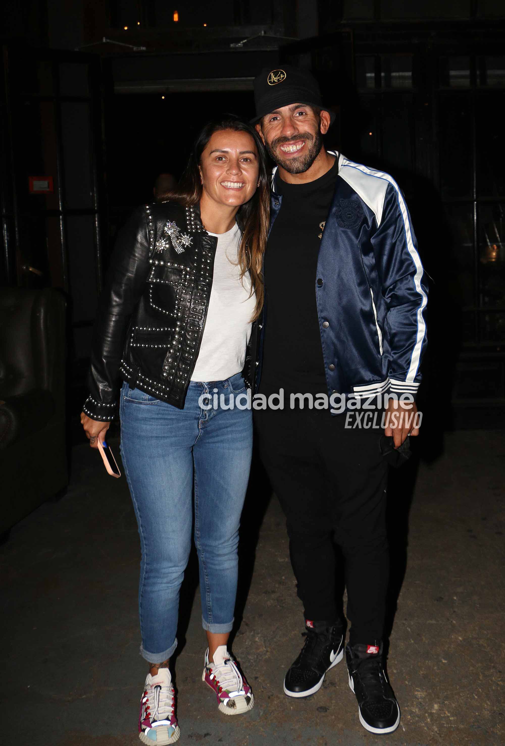Gianinna Maradona estuvo en el recital de Daniel Osvaldo. Foto: Movilpress