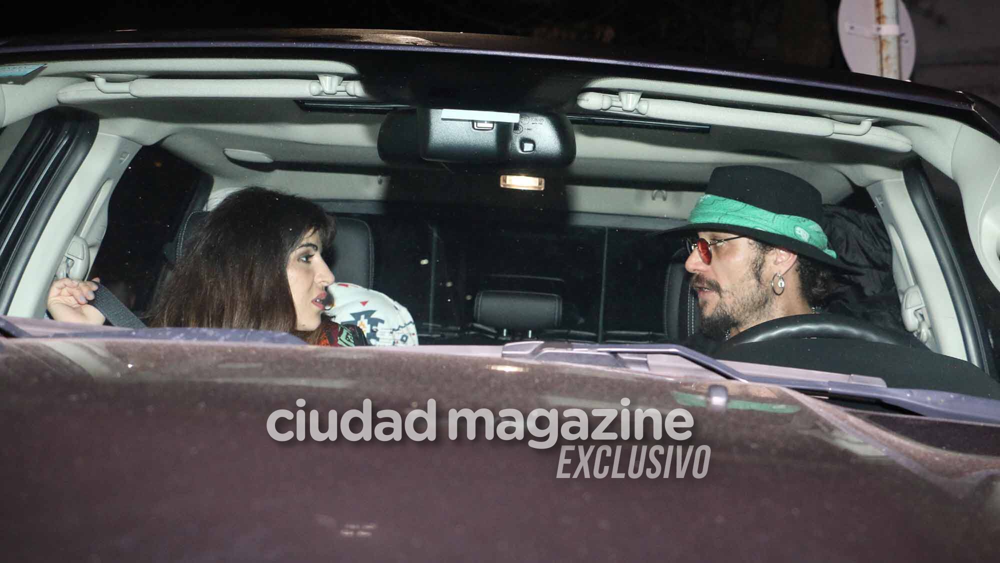 Gianinna Maradona estuvo en el recital de Daniel Osvaldo. Foto: Movilpress