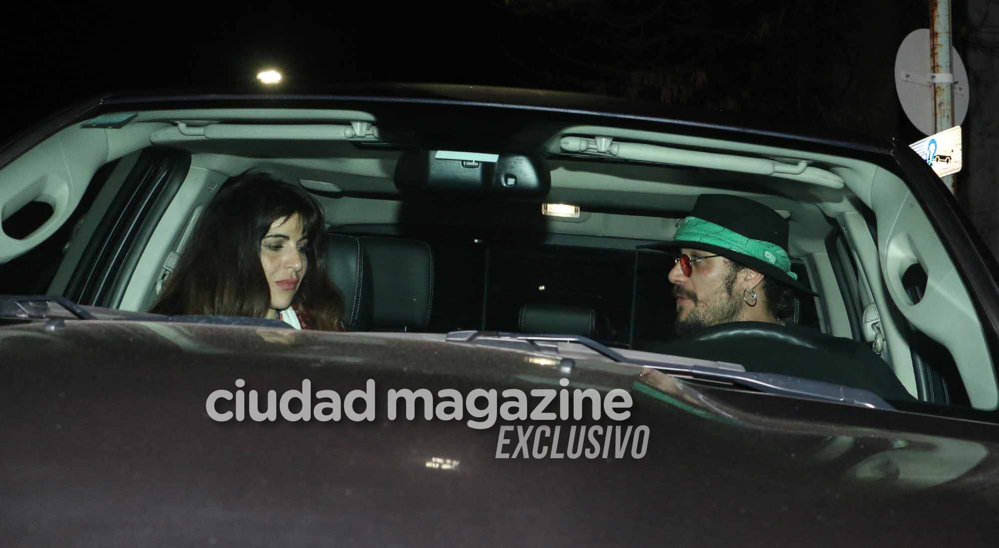 Gianinna Maradona estuvo en el recital de Daniel Osvaldo. Foto: Movilpress