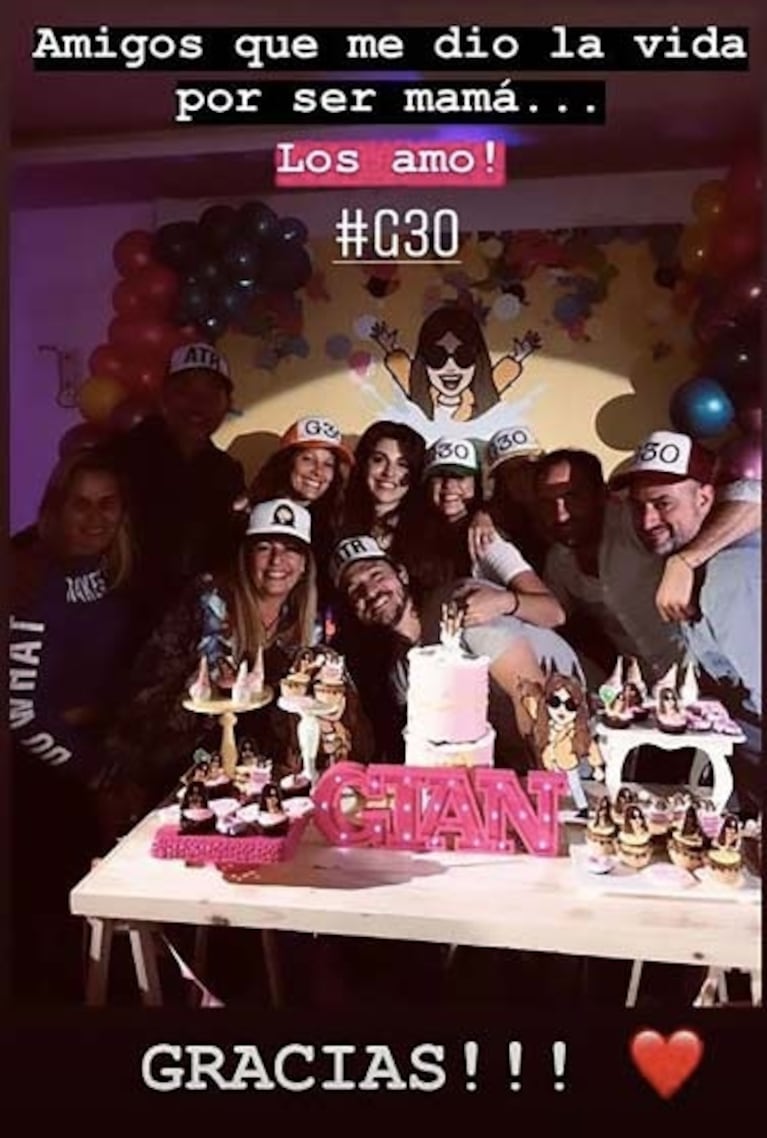Gianinna Maradona festejó sus 30 con una súper fiesta... ¡y El Polaco estuvo como invitado sorpresa!
