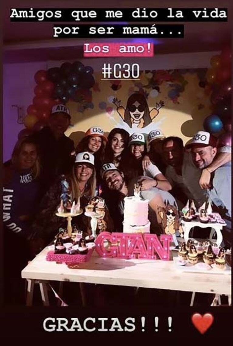 Gianinna Maradona festejó sus 30 con una súper fiesta... ¡y El Polaco estuvo como invitado sorpresa!