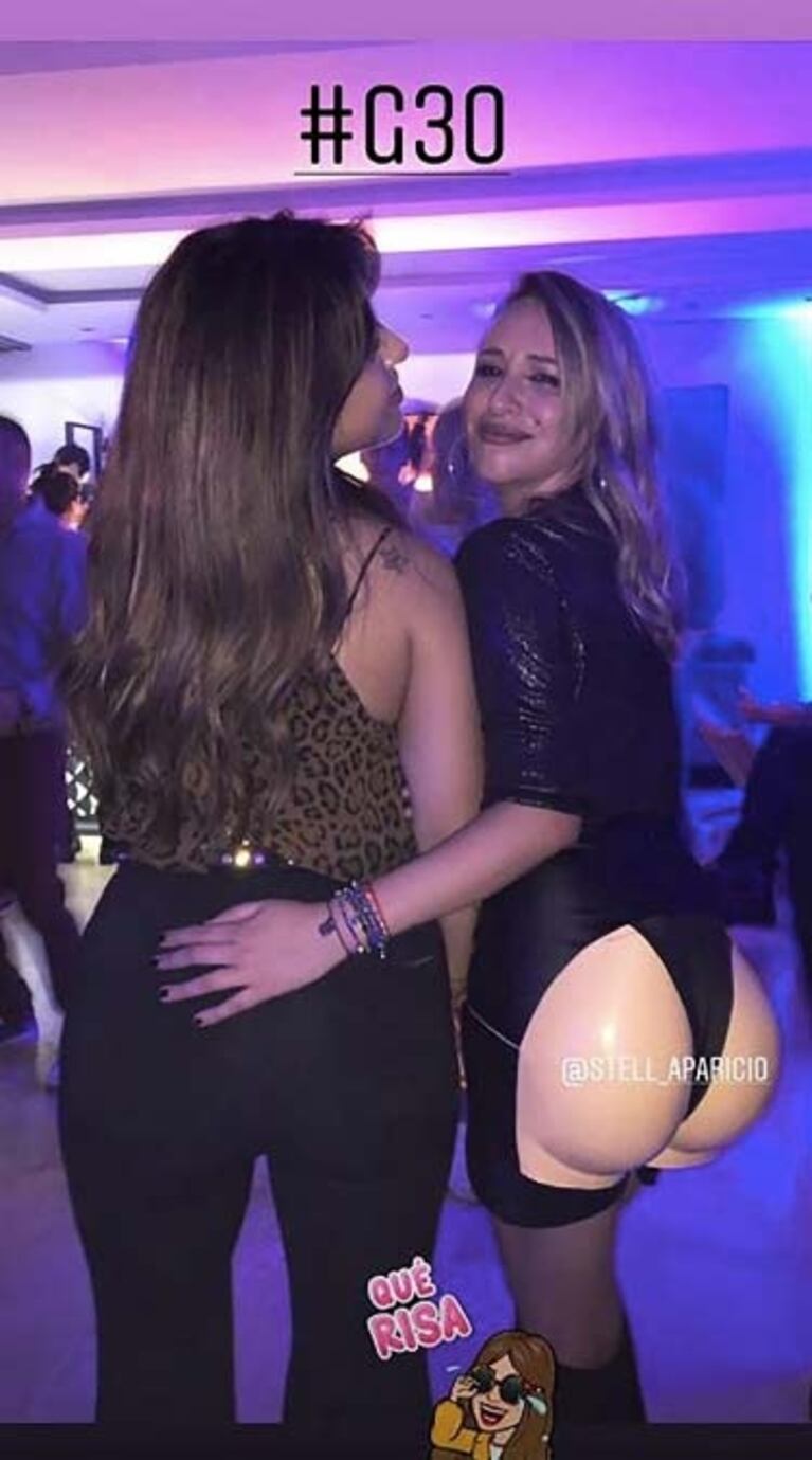 Gianinna Maradona festejó sus 30 con una súper fiesta... ¡y El Polaco estuvo como invitado sorpresa!