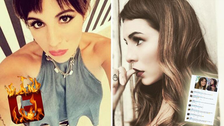 Gianinna Maradona, picante cruce con fans de Cande Tinelli. (Foto: Web)
