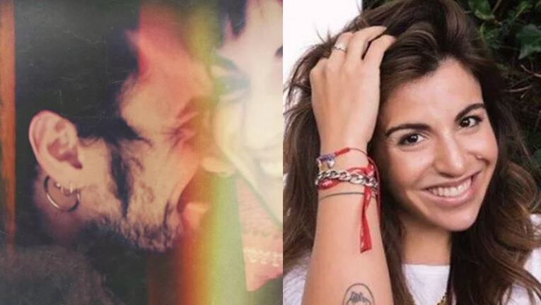 Gianinna Maradona publicó su primera foto a los arrumacos con Daniel Osvaldo.