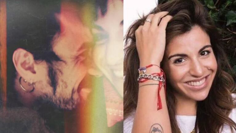 Gianinna Maradona publicó su primera foto a los arrumacos con Daniel Osvaldo.